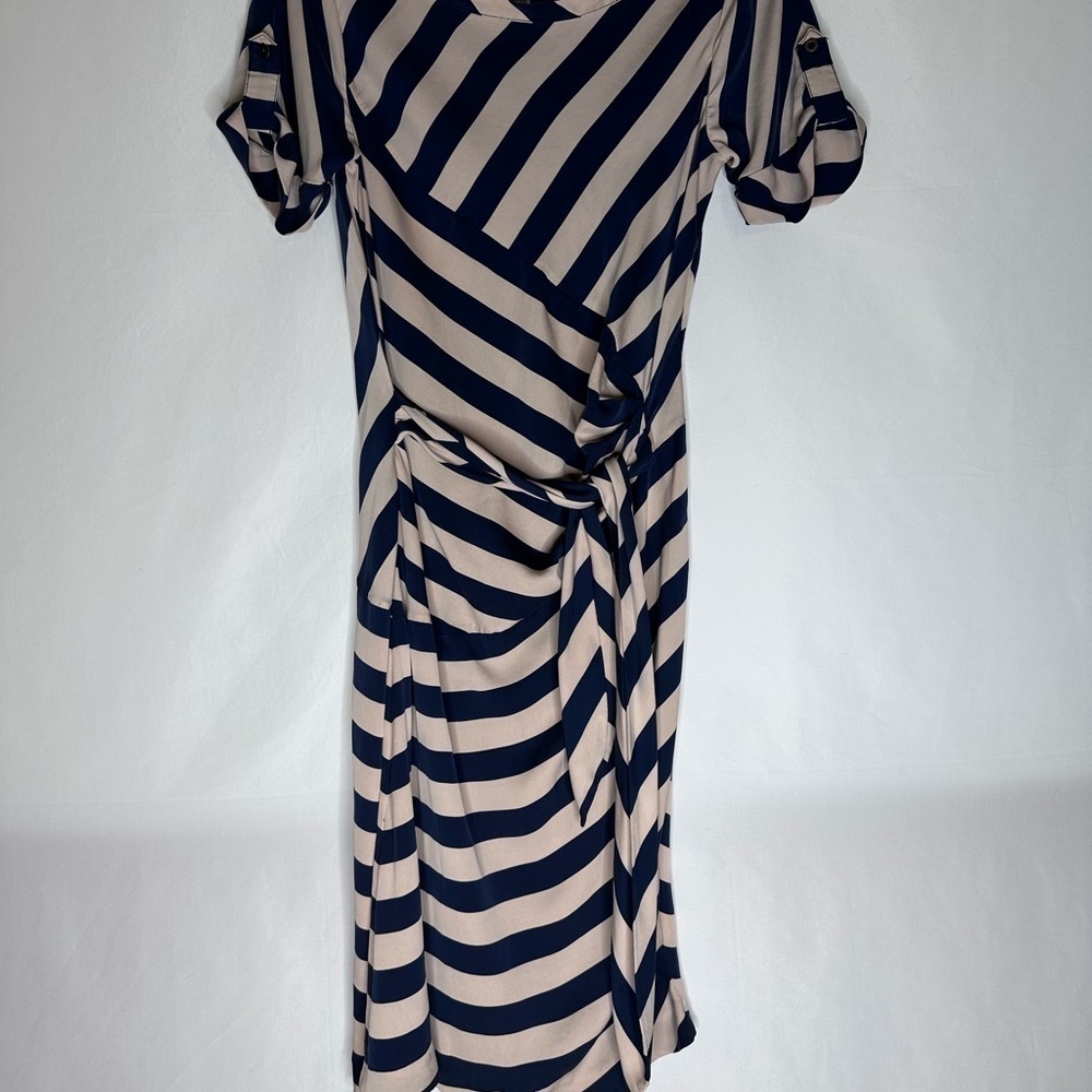 Diane von Furstenburg Striped Leron Dress - Picture 4 of 10